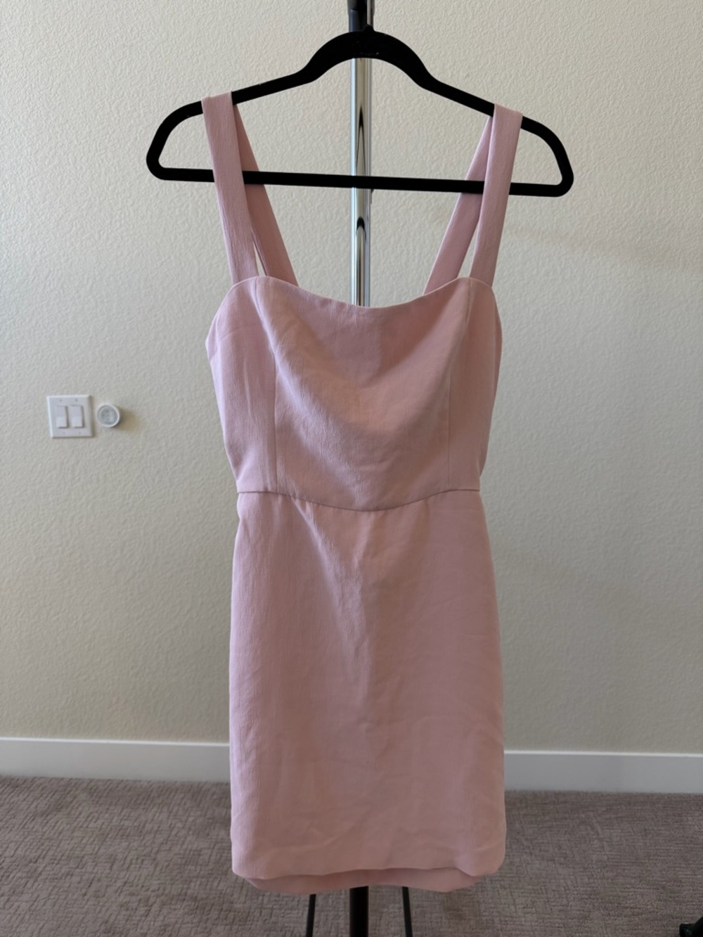 Aritzia Wilfred Aperture Pink Tie Back Dress - NWOT